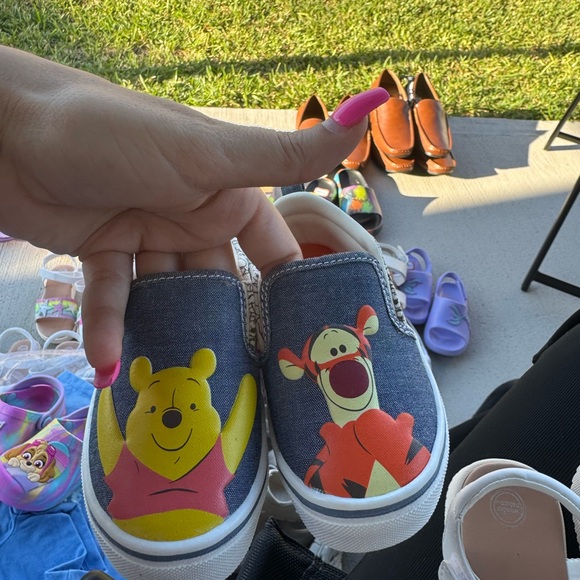 Disney Kids Sneakers - Blue and Yellow - Picture 1 of 2